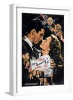 It's a Wonderful Life, Nose to Nose, 1946-null-Framed Art Print