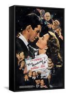 It's a Wonderful Life, Nose to Nose, 1946-null-Framed Stretched Canvas