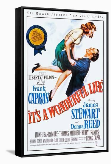 It's a Wonderful Life-null-Framed Stretched Canvas