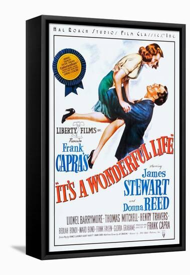 It's a Wonderful Life-null-Framed Stretched Canvas