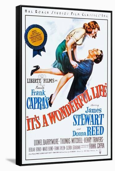 It's a Wonderful Life-null-Framed Stretched Canvas