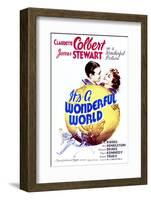 It's a Wonderful World - Movie Poster Reproduction-null-Framed Photo