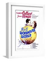 It's a Wonderful World - Movie Poster Reproduction-null-Framed Photo