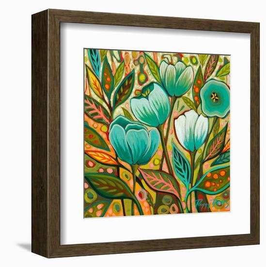 It’s All About the Leaves-Peggy Davis-Framed Art Print