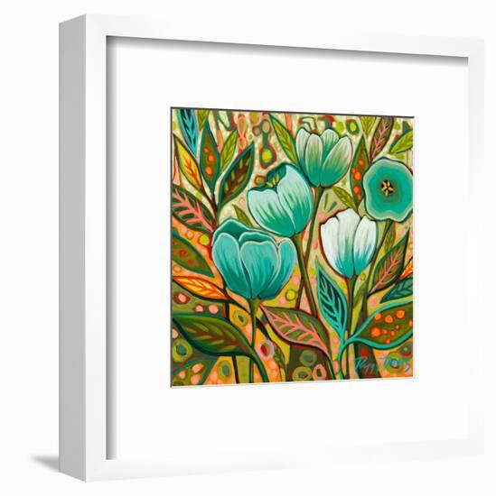 It’s All About the Leaves-Peggy Davis-Framed Art Print
