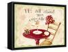 It's All About You Cupcake-Dan Dipaolo-Framed Stretched Canvas