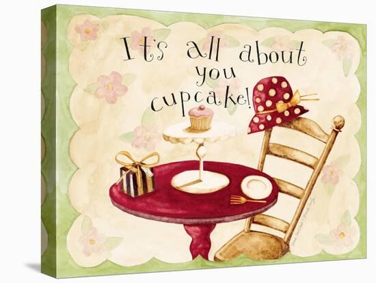 It's All About You Cupcake-Dan Dipaolo-Stretched Canvas