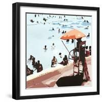 It’s All Going Just Swimmingly-BethAnn Lawson-Framed Art Print