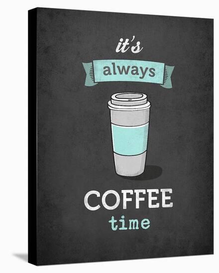 It’s Always Coffee Time-Amalia Lopez-Stretched Canvas