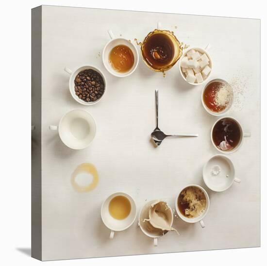 It's Always Coffee Time-Dina Belenko-Stretched Canvas