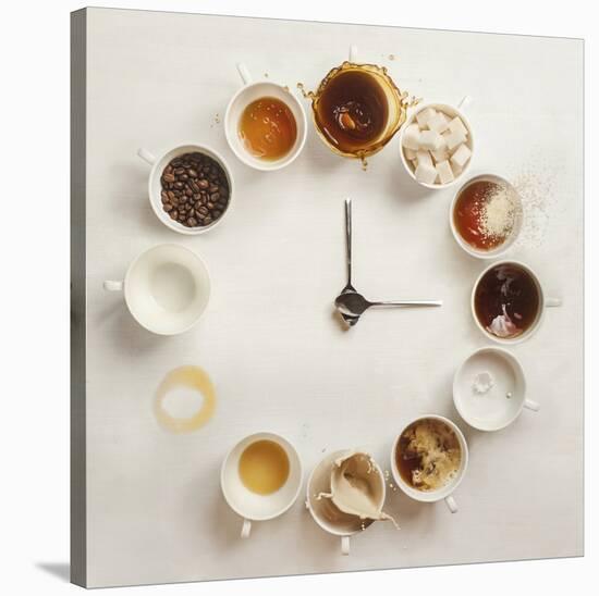 It's Always Coffee Time-Dina Belenko-Stretched Canvas