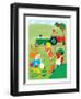 It's Apple Time - Turtle-Sheree Boyd-Framed Premium Giclee Print