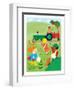 It's Apple Time - Turtle-Sheree Boyd-Framed Premium Giclee Print
