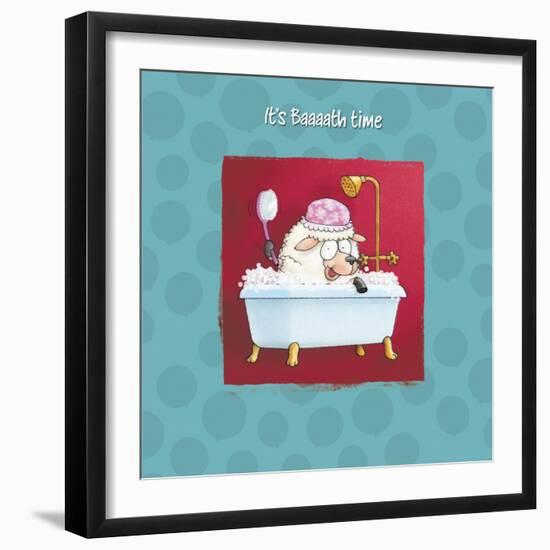 It's Baaaath Time-FS Studio-Framed Giclee Print