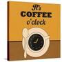 It's Coffee O'Clock-Lorand Okos-Stretched Canvas