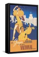 It's Gayer in Havana-null-Framed Stretched Canvas