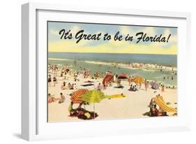 It's Great to be in Florida-null-Framed Art Print