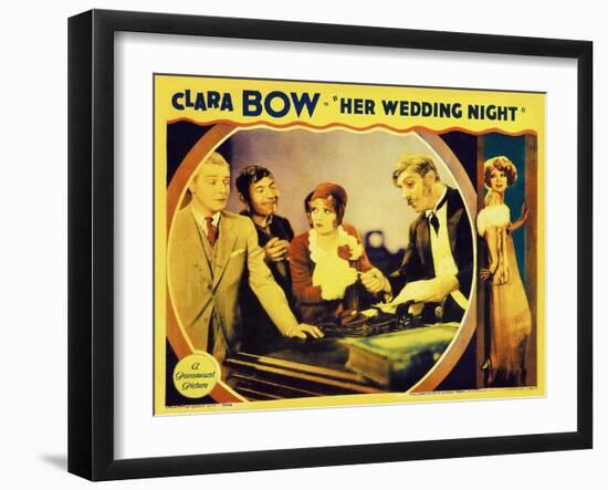 It's Her Wedding Night, 1930-null-Framed Art Print