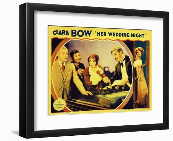 It's Her Wedding Night, 1930-null-Framed Art Print