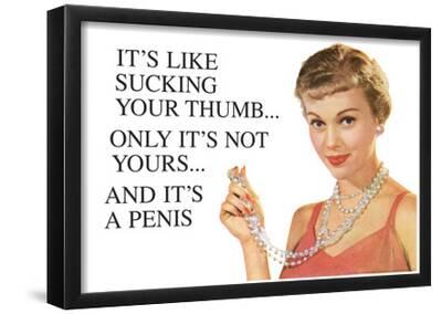 ep funny fridge magnet It's Like Sucking Your Thumb.. ep funny fridge magnet It's Like Sucking Your Thumb..