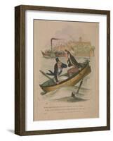 It's Most Hinfamous to Let These Here Steamers Out on a Sunday..., 1834-Henry Heath-Framed Giclee Print