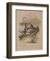 It's Most Hinfamous to Let These Here Steamers Out on a Sunday..., 1834-Henry Heath-Framed Giclee Print