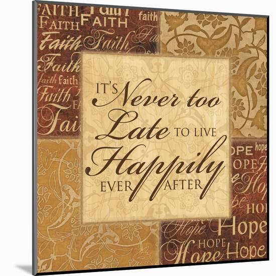 It's Never Too Late-Piper Ballantyne-Mounted Art Print