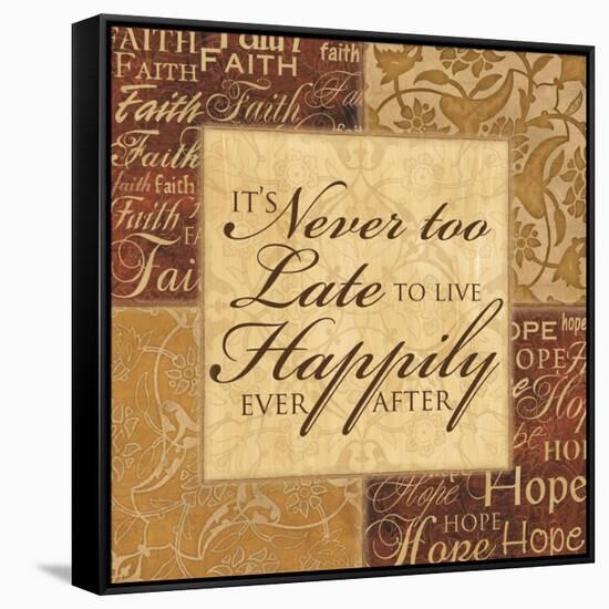 It's Never Too Late-Piper Ballantyne-Framed Stretched Canvas