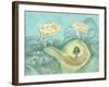 It's Not So Amusing in the Middle-April Hartmann-Framed Giclee Print