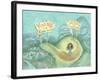 It's Not So Amusing in the Middle-April Hartmann-Framed Giclee Print