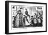 It's Not So Difficult to Speak French, after All, 1882-George Du Maurier-Framed Giclee Print
