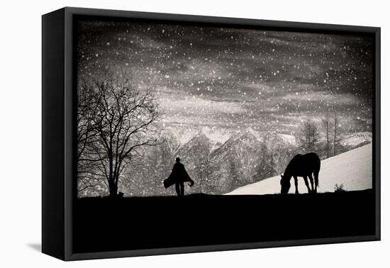 It's Time to Go-Vito Guarino-Framed Stretched Canvas