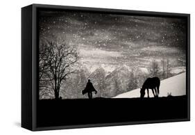 It's Time to Go-Vito Guarino-Framed Stretched Canvas