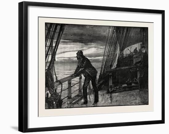 It Seemed an Eternity Ere the Cold Grey of Dawn Hovered in the East-William Heysham Overend-Framed Giclee Print