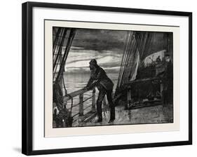 It Seemed an Eternity Ere the Cold Grey of Dawn Hovered in the East-William Heysham Overend-Framed Giclee Print