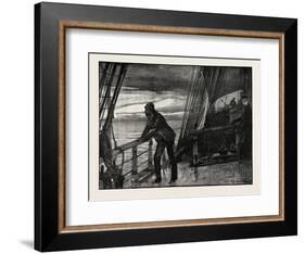 It Seemed an Eternity Ere the Cold Grey of Dawn Hovered in the East-William Heysham Overend-Framed Giclee Print