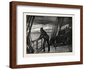 It Seemed an Eternity Ere the Cold Grey of Dawn Hovered in the East-William Heysham Overend-Framed Giclee Print