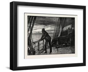 It Seemed an Eternity Ere the Cold Grey of Dawn Hovered in the East-William Heysham Overend-Framed Giclee Print