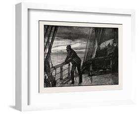 It Seemed an Eternity Ere the Cold Grey of Dawn Hovered in the East-William Heysham Overend-Framed Giclee Print