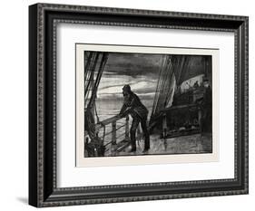 It Seemed an Eternity Ere the Cold Grey of Dawn Hovered in the East-William Heysham Overend-Framed Giclee Print