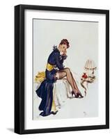 It Sounds Good to Me-David Wright-Framed Art Print