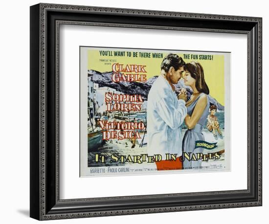 It Started In Naples, 1960-null-Framed Art Print