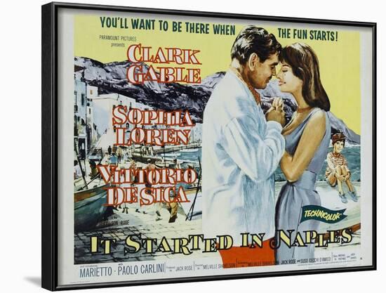 It Started In Naples, 1960-null-Framed Art Print