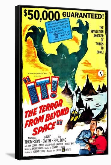 It! the Terror From Beyond Space, 1958-null-Framed Stretched Canvas