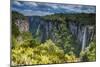Itaimbezinho Canyon in Cambara Do Sul, Rio Grande Do Sul, Brazil-Alex Saberi-Mounted Photographic Print