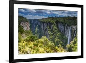 Itaimbezinho Canyon in Cambara Do Sul, Rio Grande Do Sul, Brazil-Alex Saberi-Framed Photographic Print