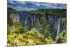 Itaimbezinho Canyon in Cambara Do Sul, Rio Grande Do Sul, Brazil-Alex Saberi-Mounted Photographic Print