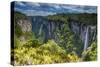 Itaimbezinho Canyon in Cambara Do Sul, Rio Grande Do Sul, Brazil-Alex Saberi-Stretched Canvas