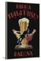 Itala Pilsen Bier-null-Stretched Canvas