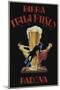 Itala Pilsen Bier-null-Mounted Giclee Print